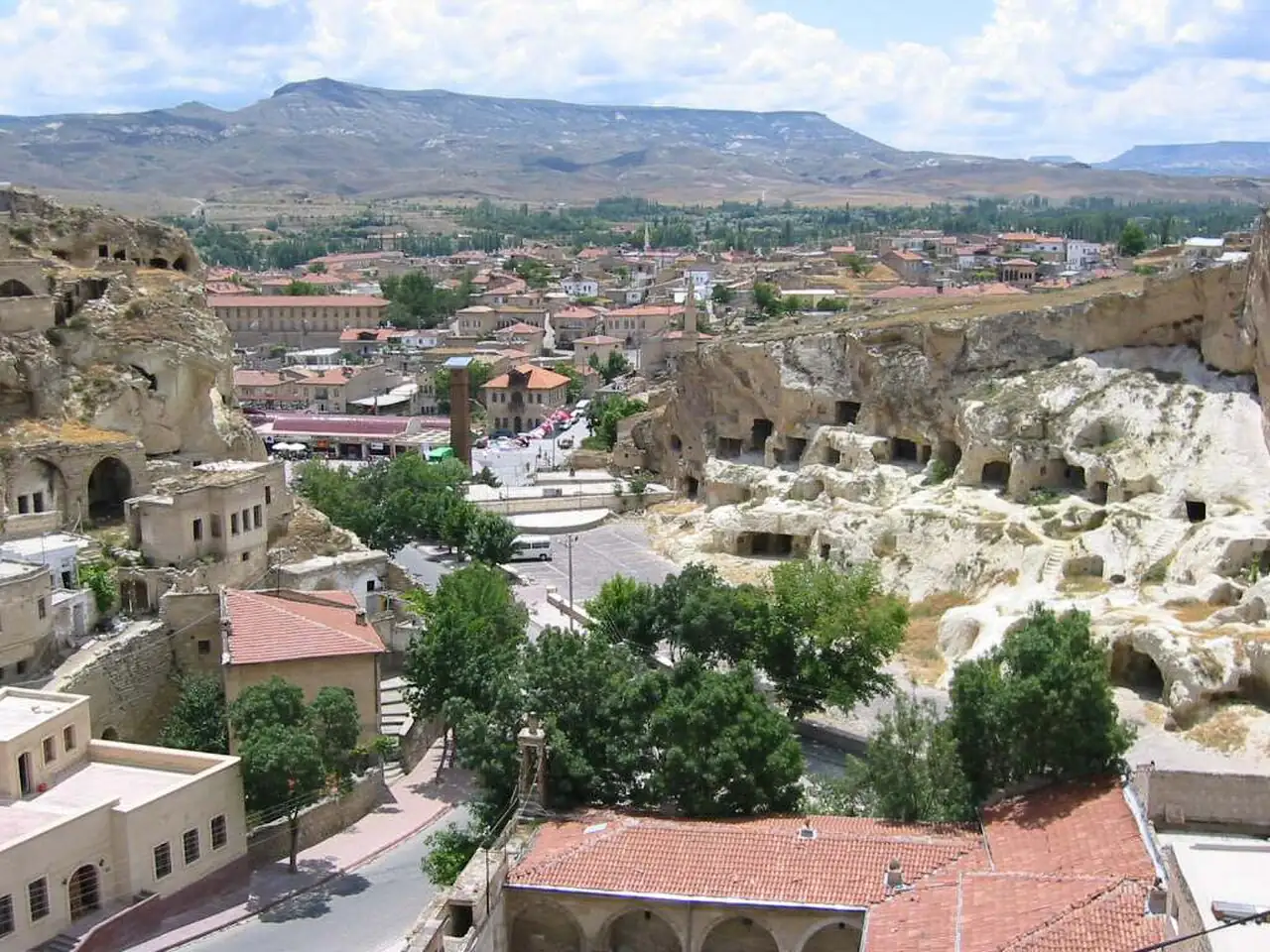 Nevşehir şehir manzarası